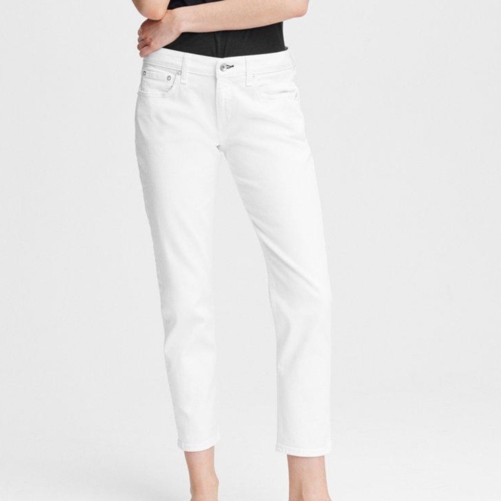 The Dre Ankle Slim Boyfriend Jeans
